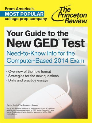 cover image of Your Guide to the New GED Test